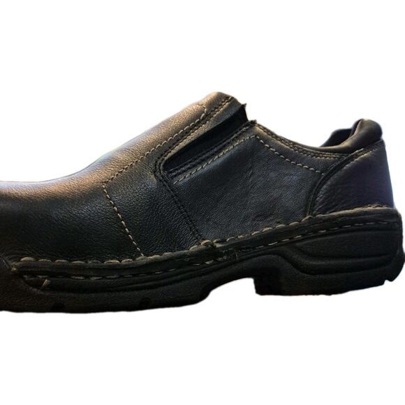Womens Hytest Opanka Slip-on Black Size 6 Wide Steel Toe - Picture 3 of 3